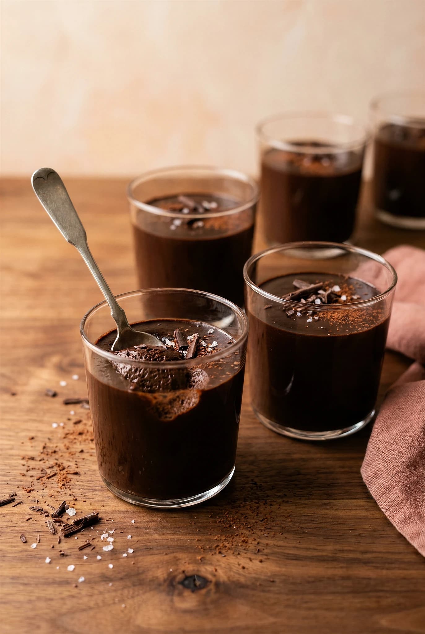 Mousse au chocolat aux gavottes