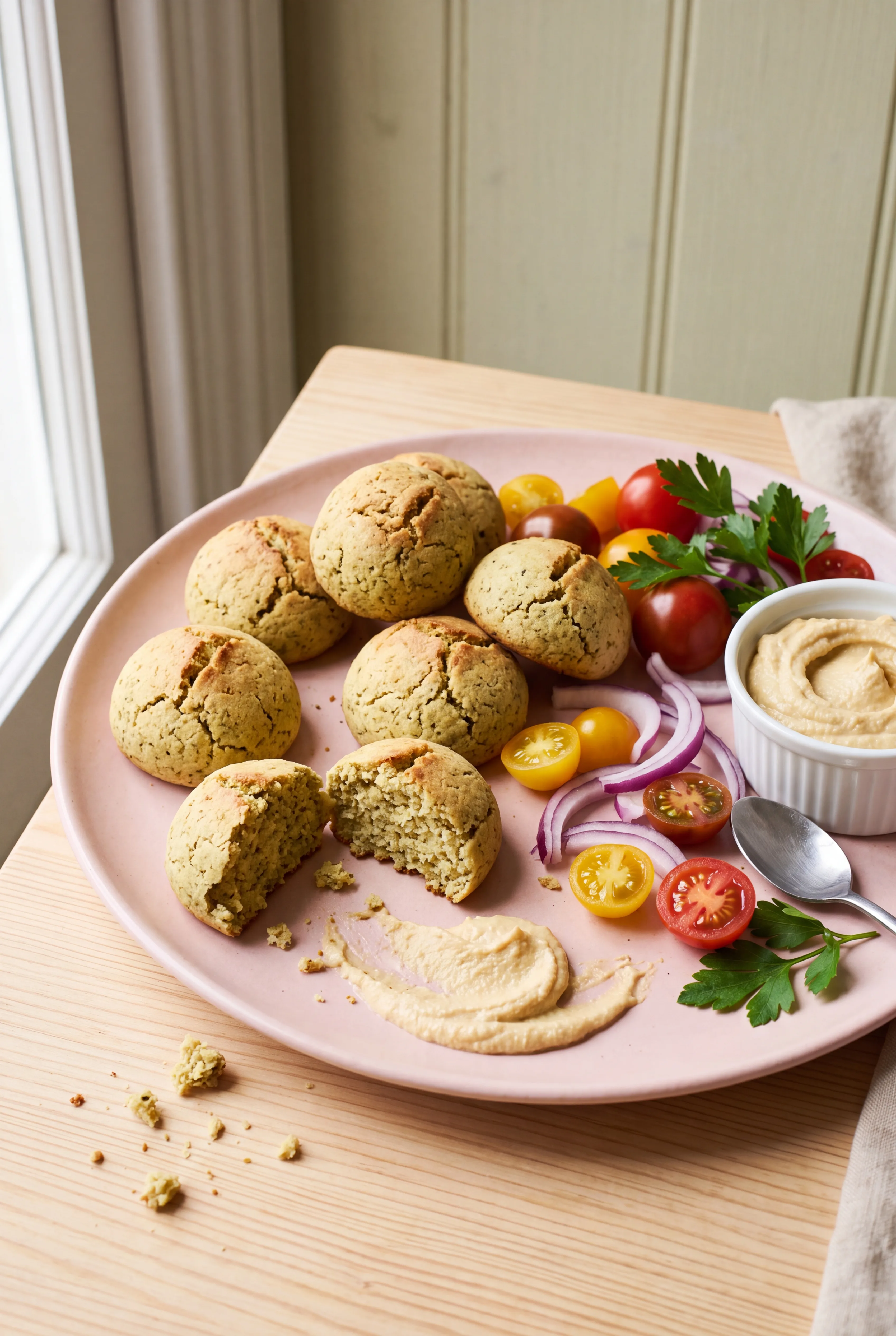 Falafels au four