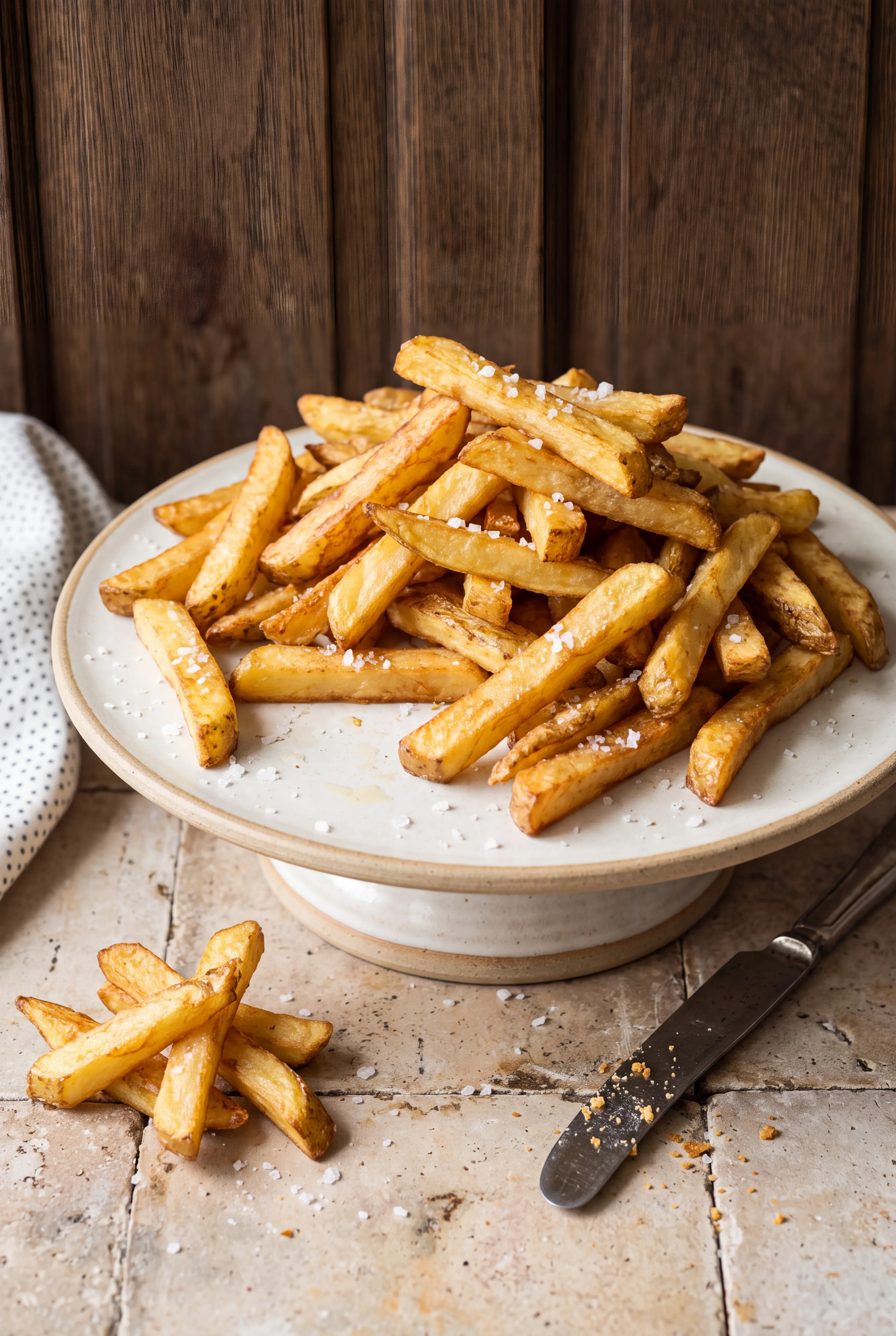 Frites maison croustillantes