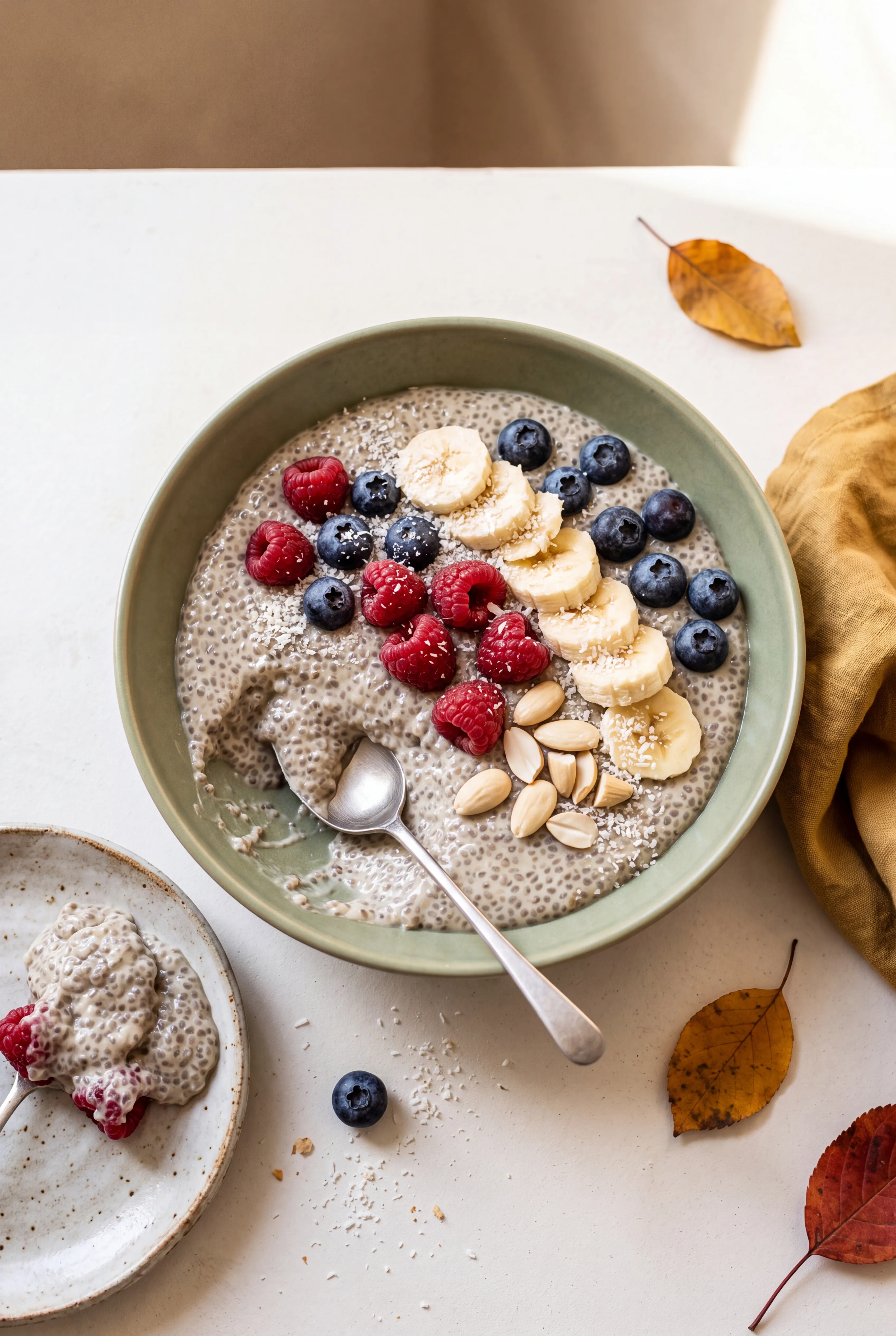 Porridge de chia aux fruits