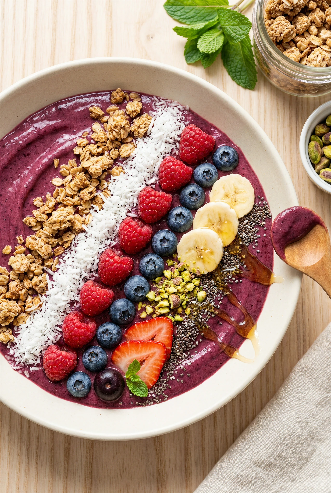 Smoothie bowl açaï et banane
