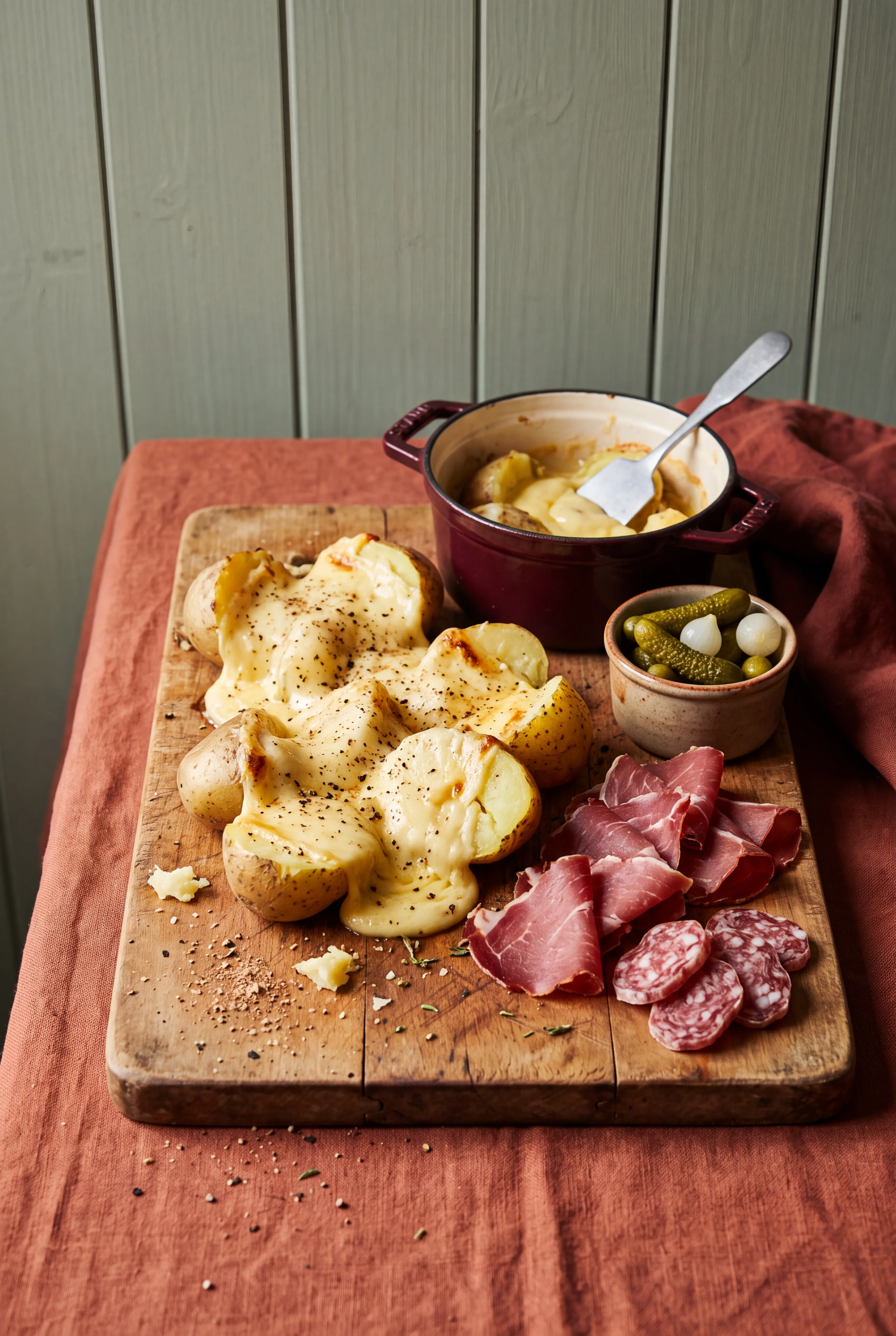 Raclette traditionnelle savoyarde