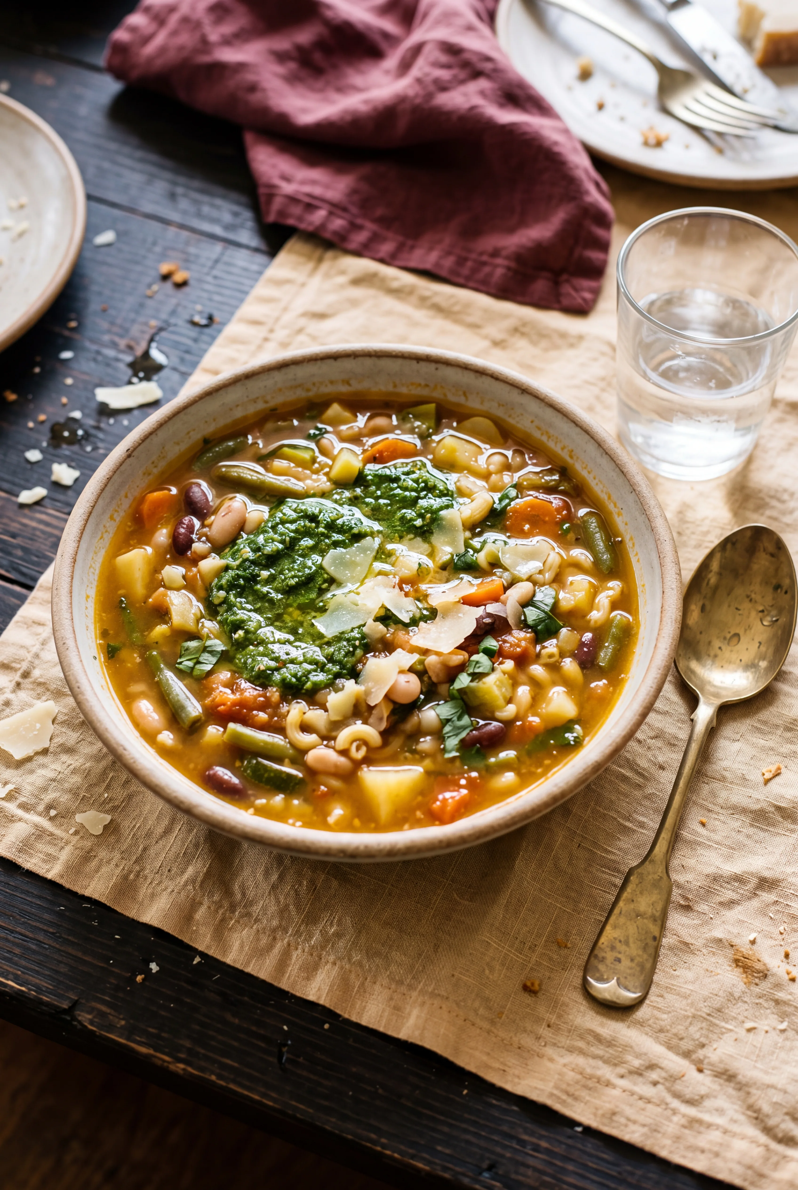 Soupe au pistou provençale