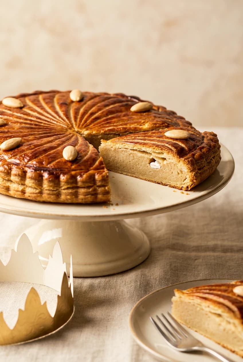 Galette des rois à la frangipane