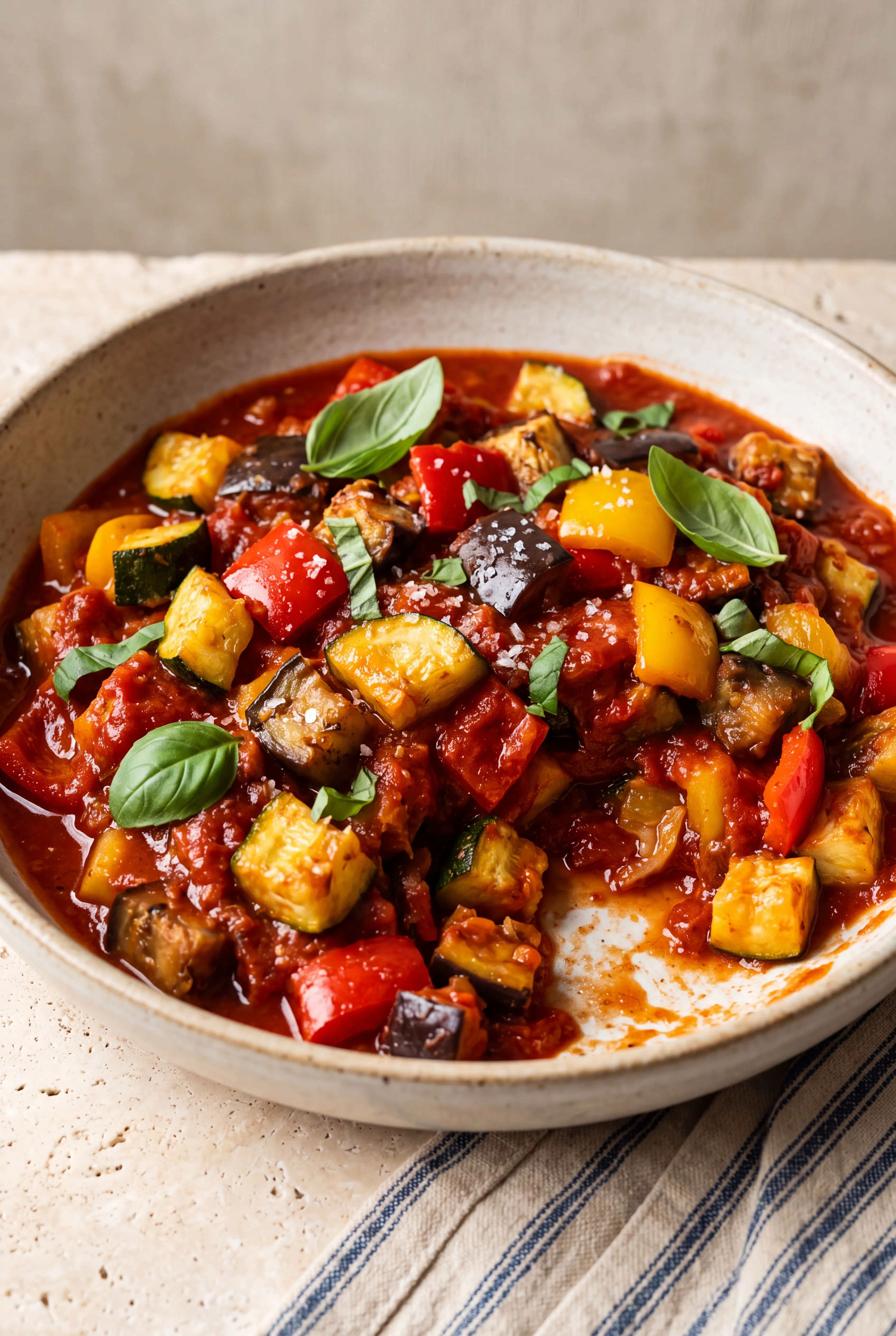 Ratatouille classique en cocotte