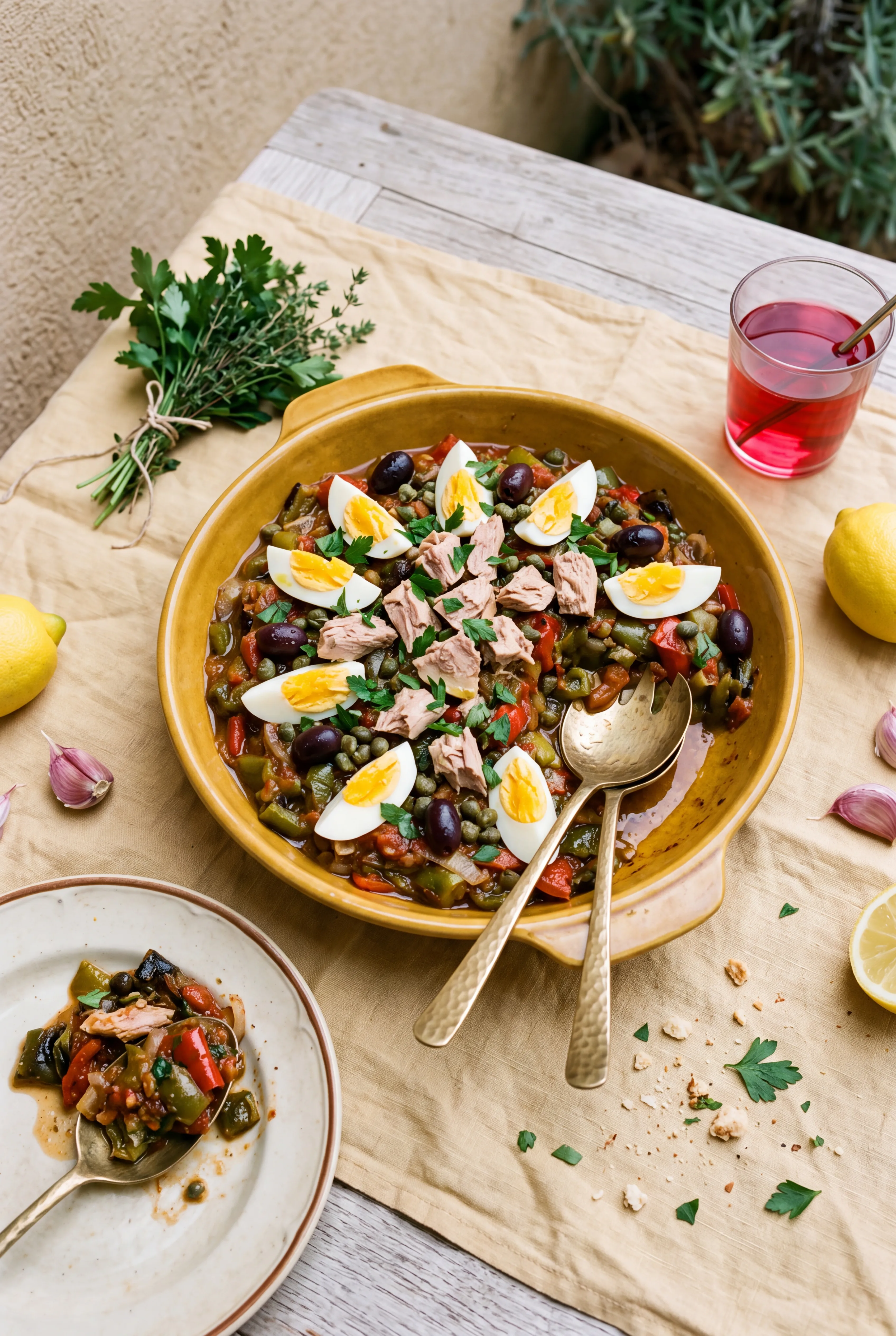 Salade mechouia tunisienne