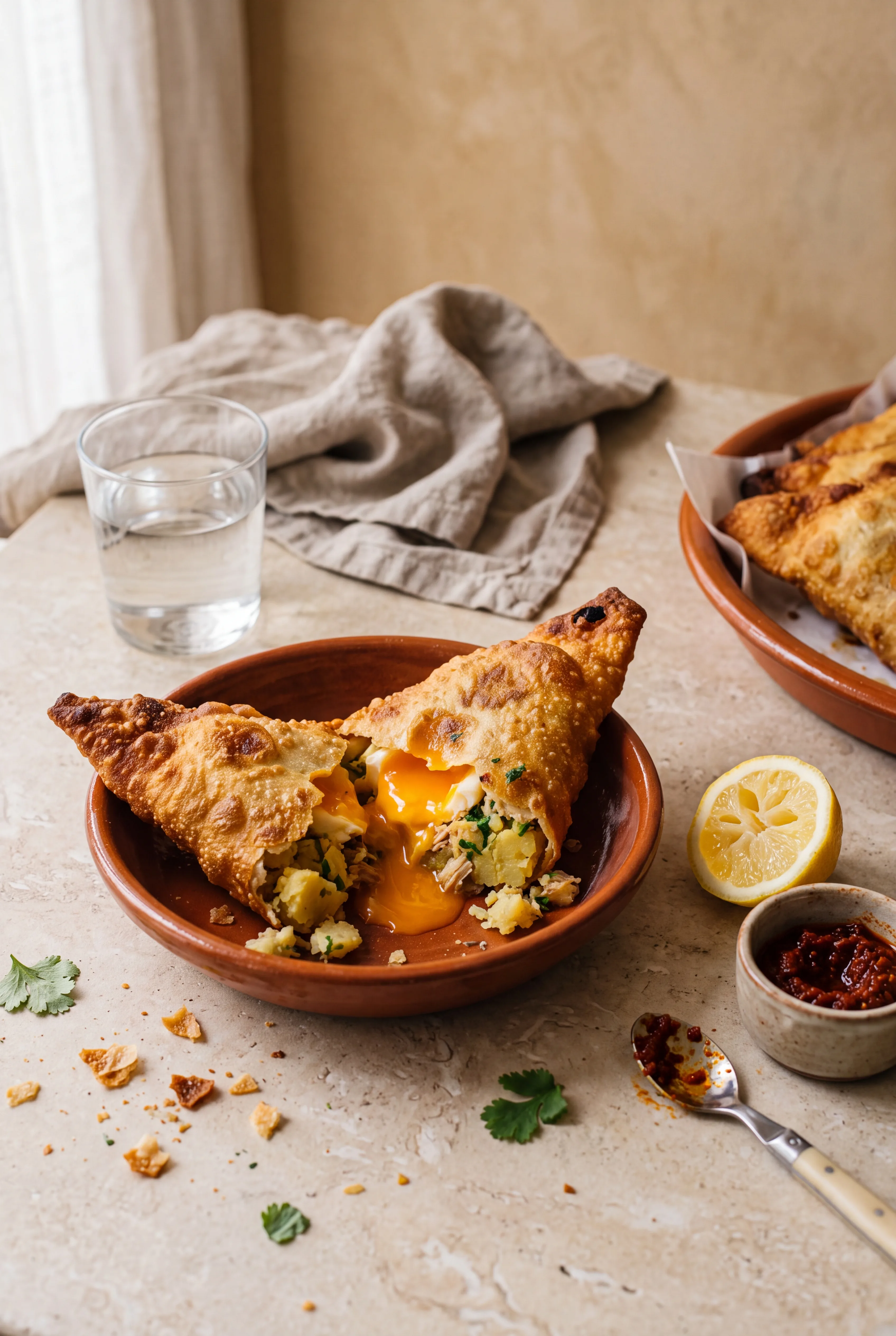 Brik à l’œuf tunisien