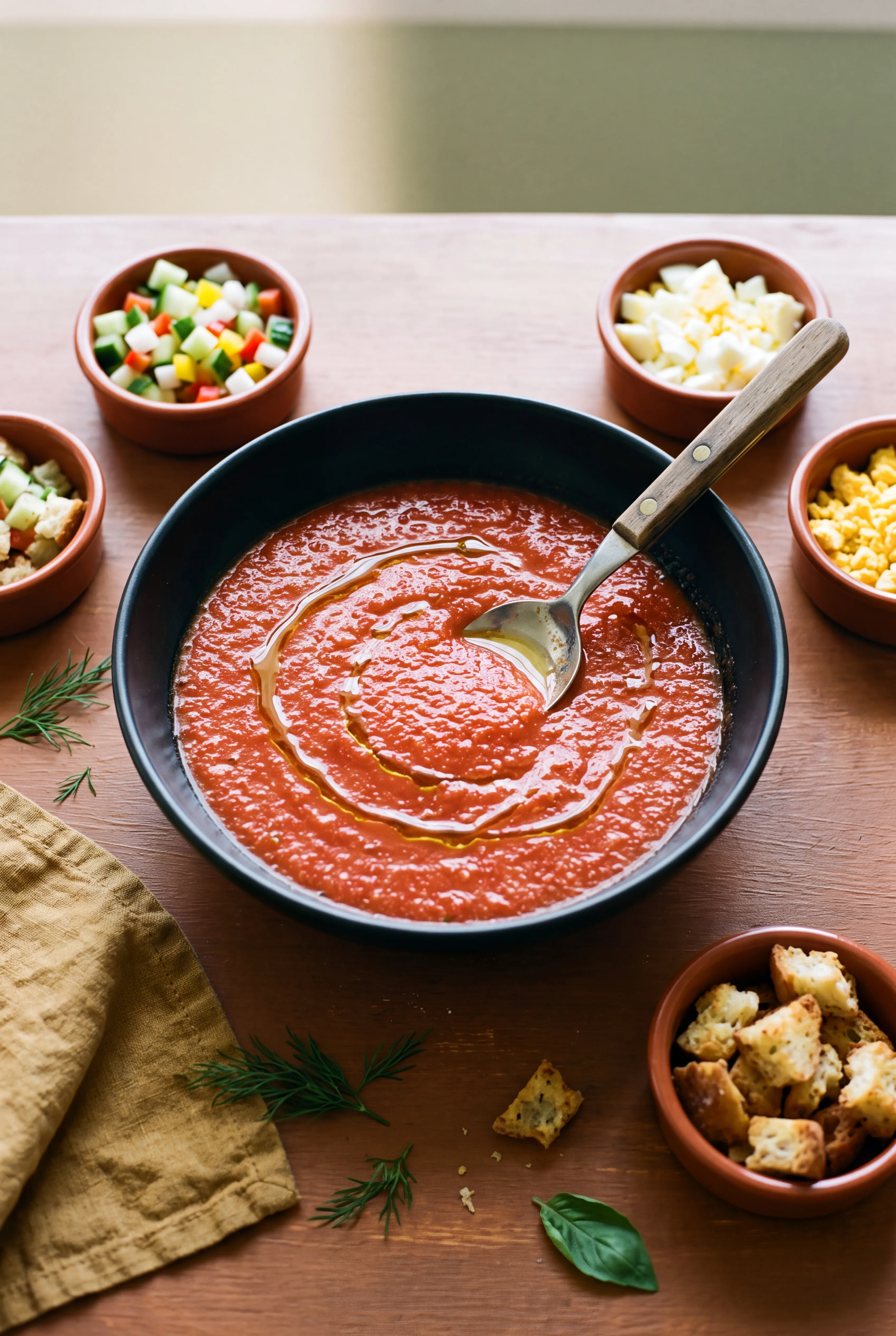 Gaspacho andalou à la tomate