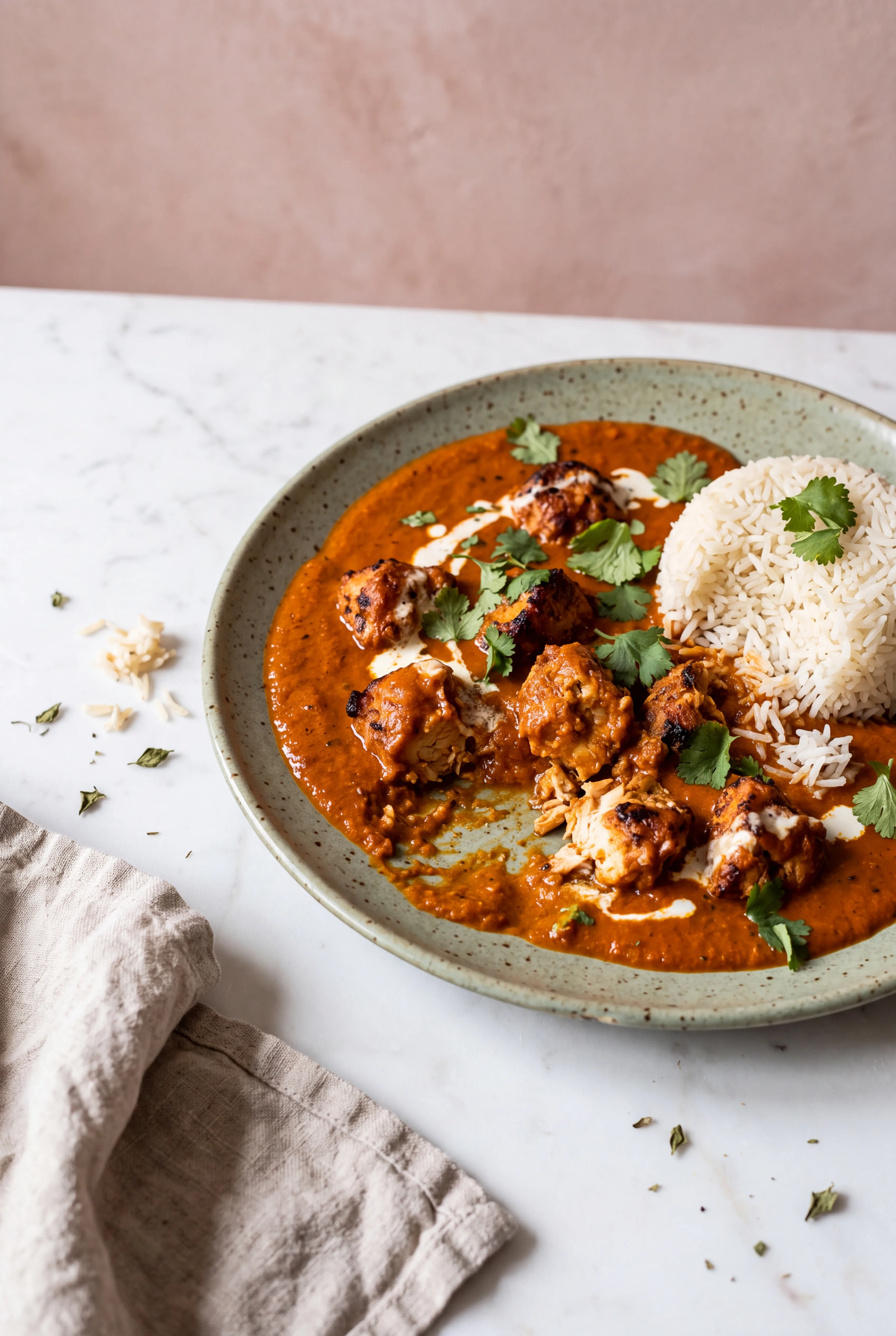 Poulet tikka masala