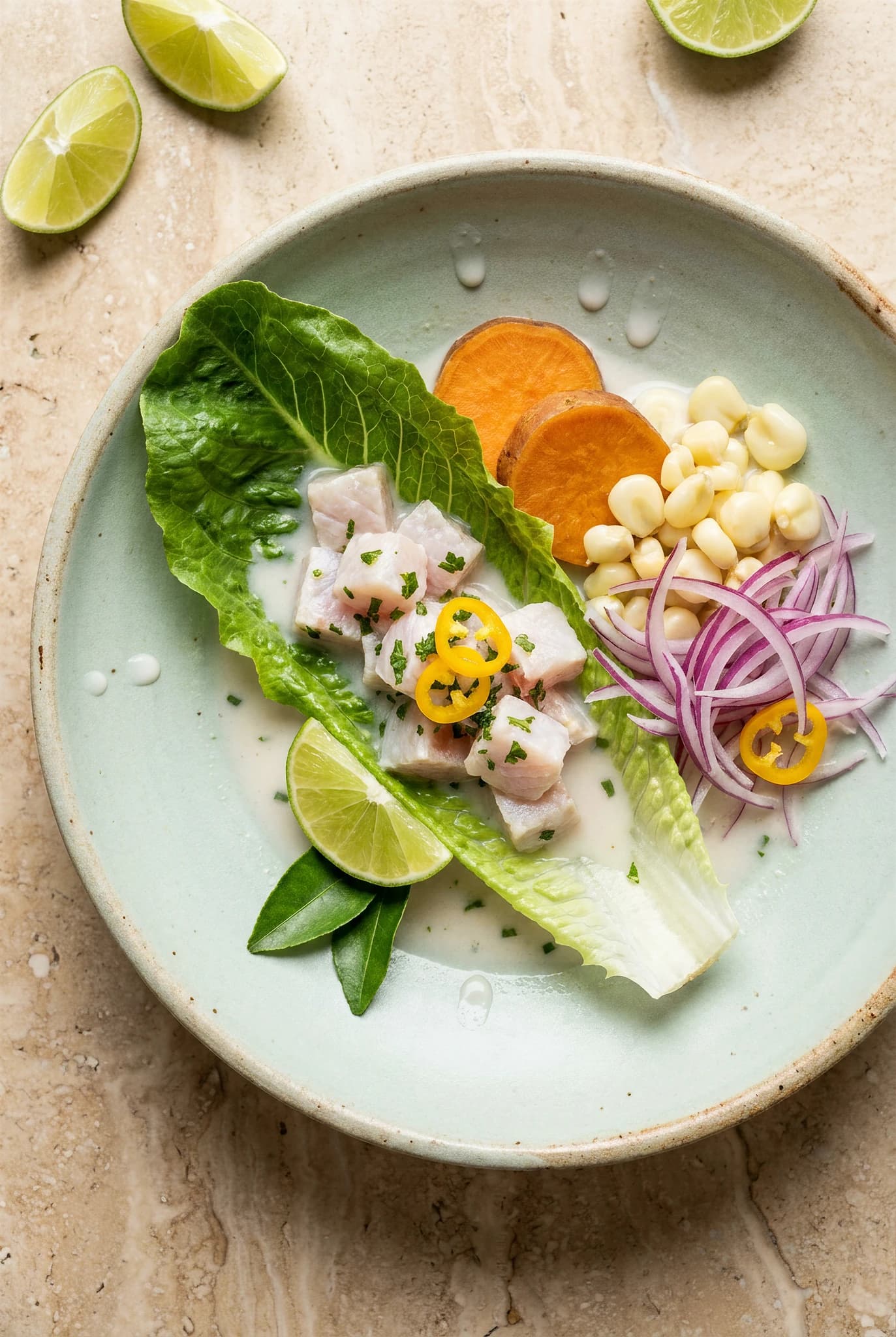Ceviche au lait de tigre