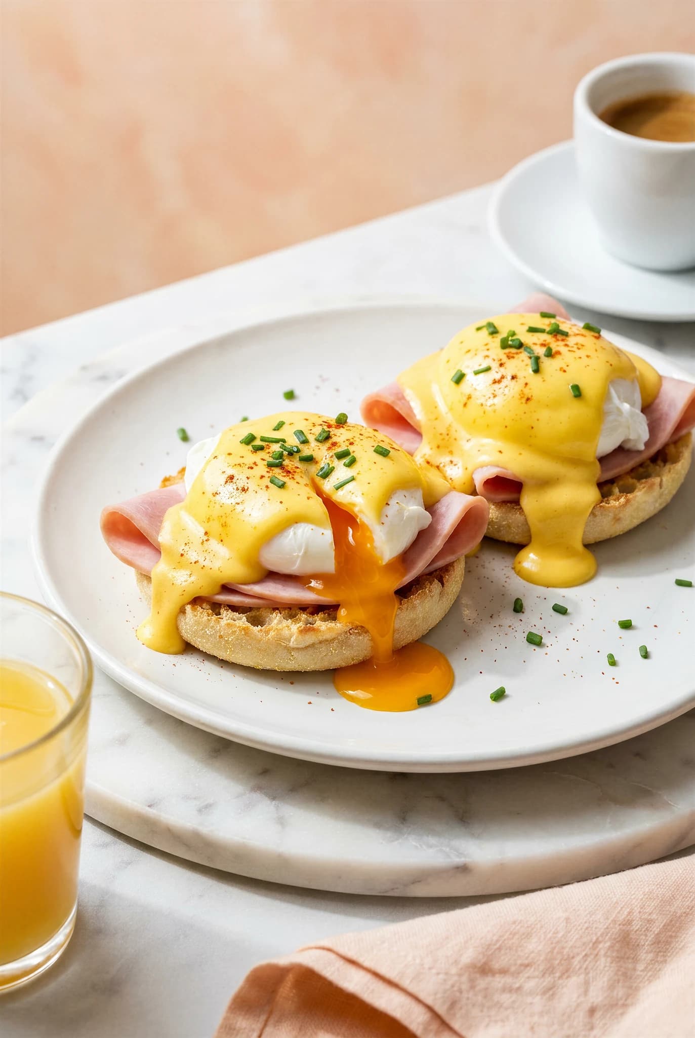 Œufs Bénédict sauce hollandaise