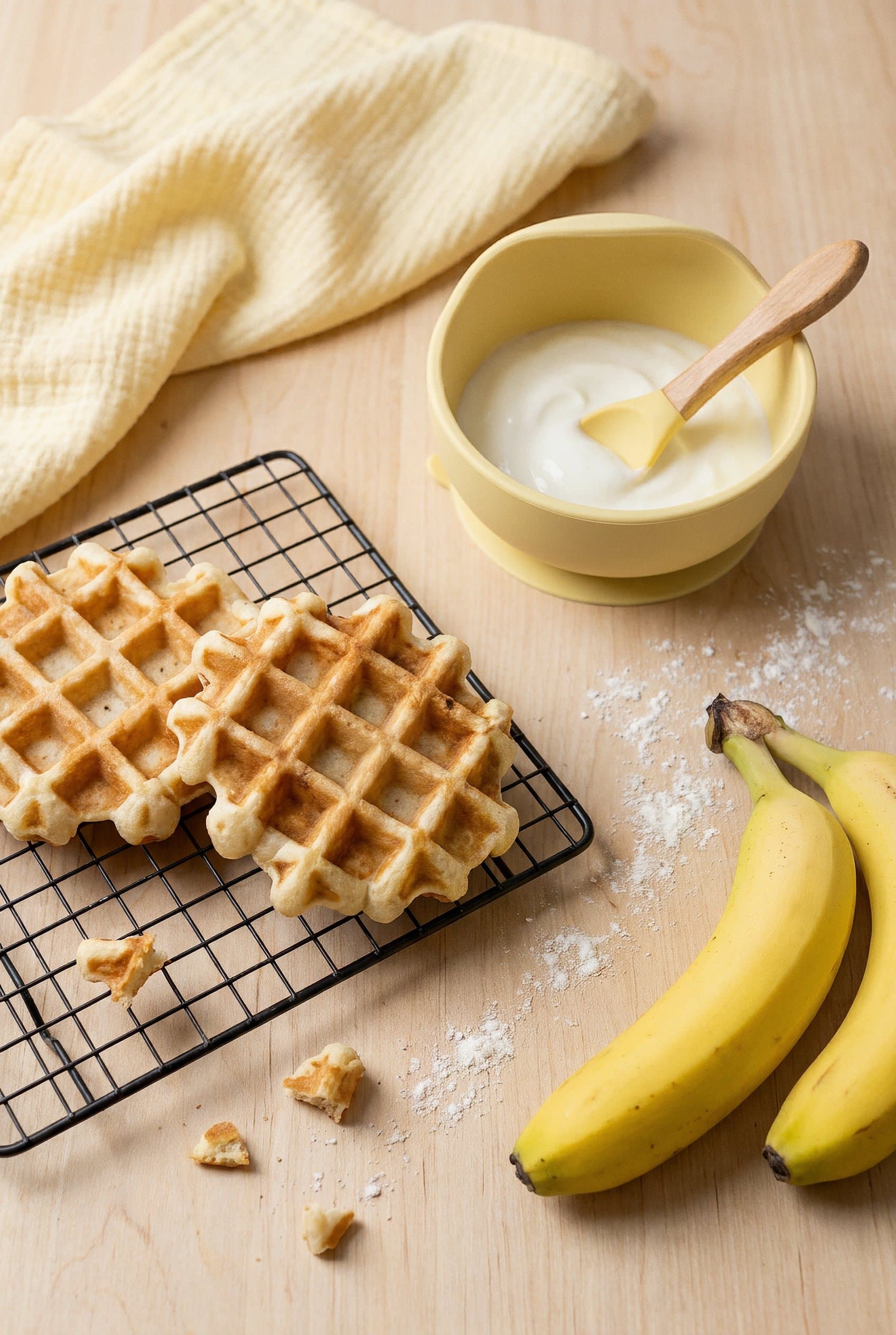 Gaufres à la banane