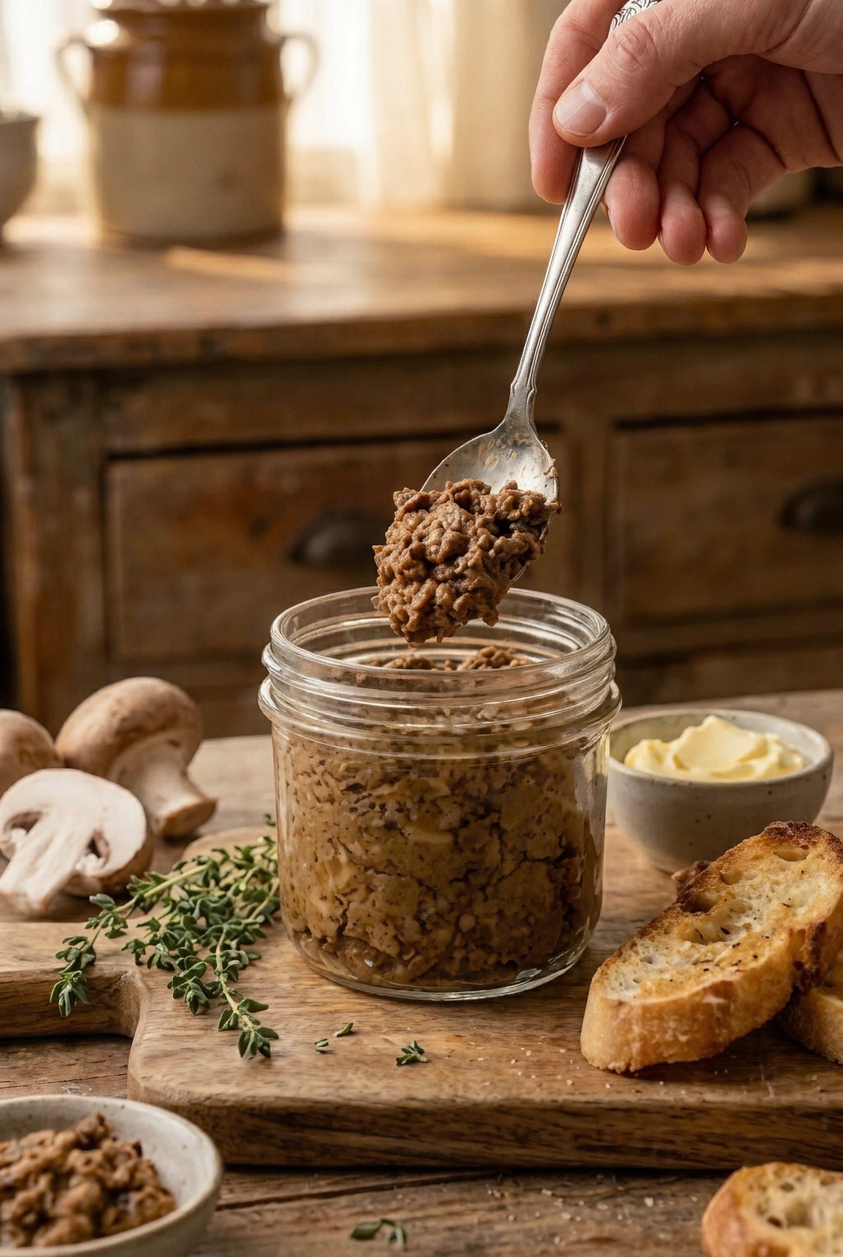 Rillettes de champignons
